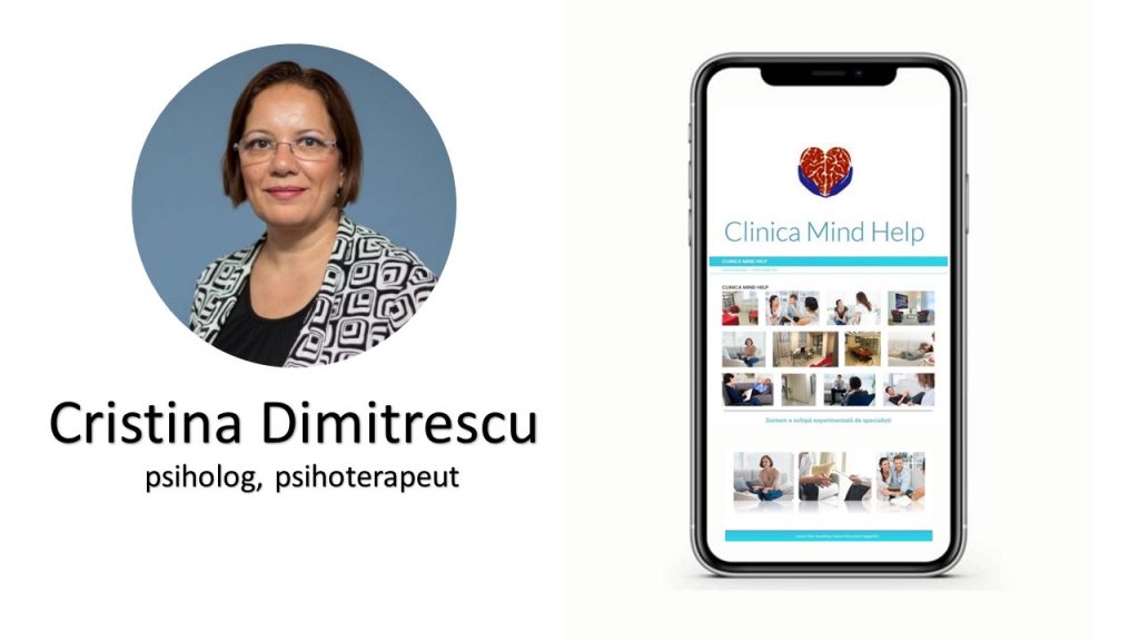 Cristina Dimitrescu, psihoterapeut - Clinica Mind Help